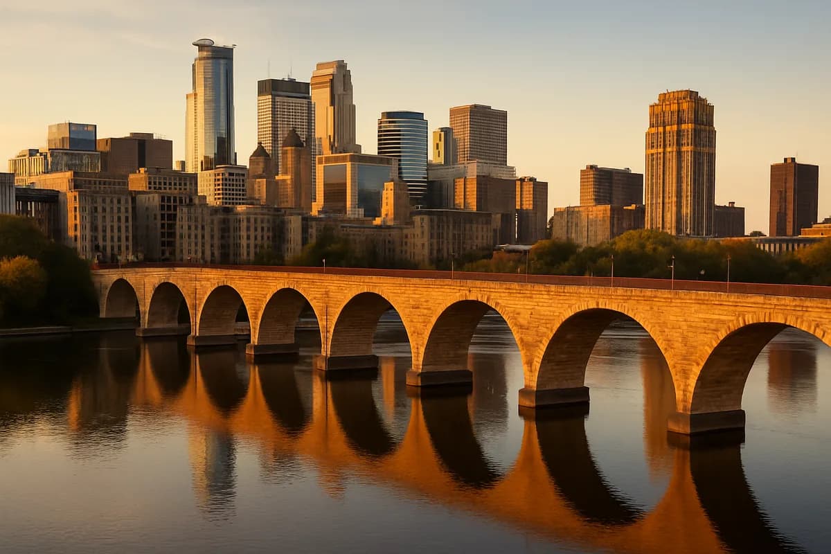 Minneapolis, MN cityscape