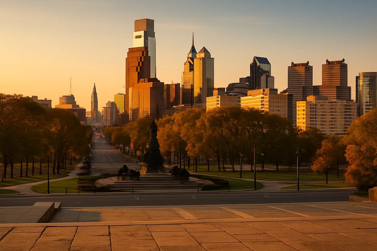 Philadelphia, PA cityscape