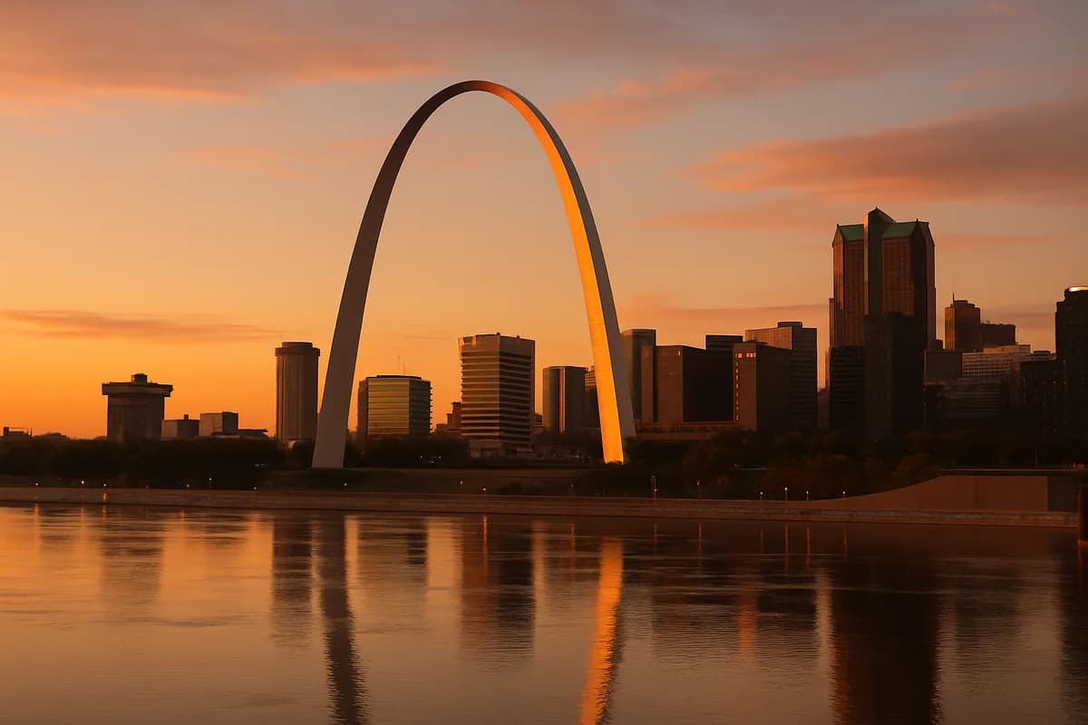 St. Louis, MO cityscape